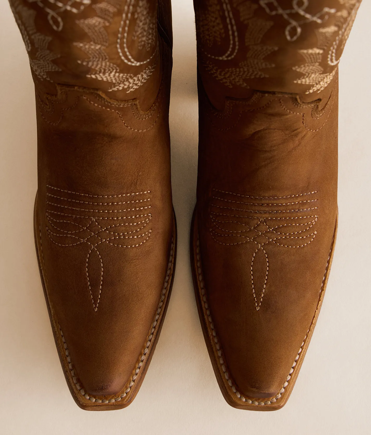 Circle G by Corral Embroidery Triad Leather Western Boot Bronze Best