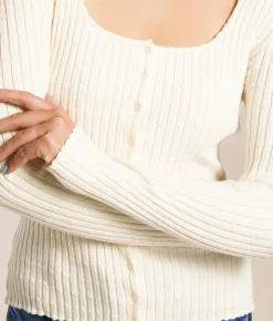 Z Supply Emelie Cardigan Sweater Sea Salt Best