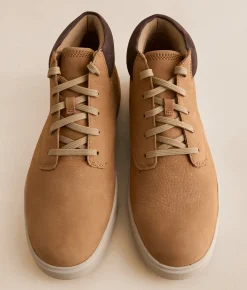 Timberland® Emerson Street Mid Leather Sneaker Medium Beige Nubuck Online