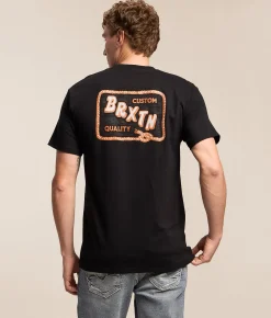 Tops|Graphic T-Shirts | Brixton Emery T-Shirt Black