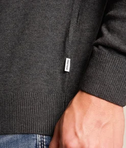 Tops | Jack&Jones® Emil Sweater Dark Grey Mel