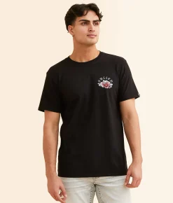 Sullen Emotion T-Shirt Jet Black New