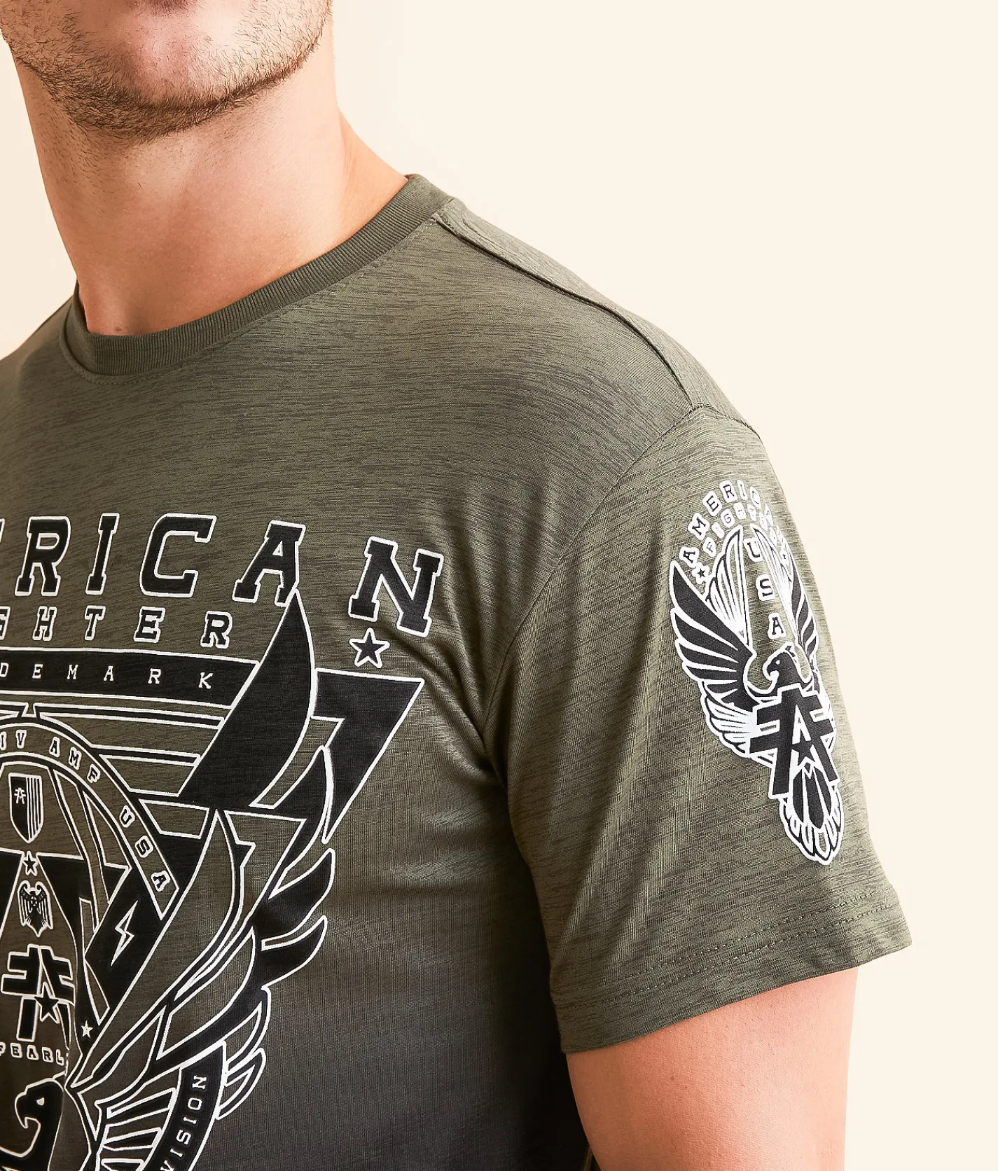 American Fighter Enders T-Shirt Four Lf Clover Forest Nt Clearance