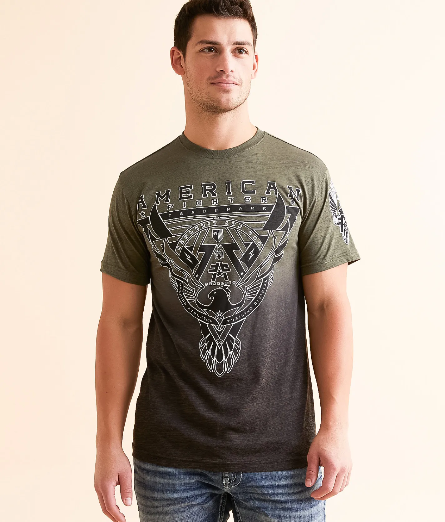 American Fighter Enders T-Shirt Four Lf Clover Forest Nt Clearance