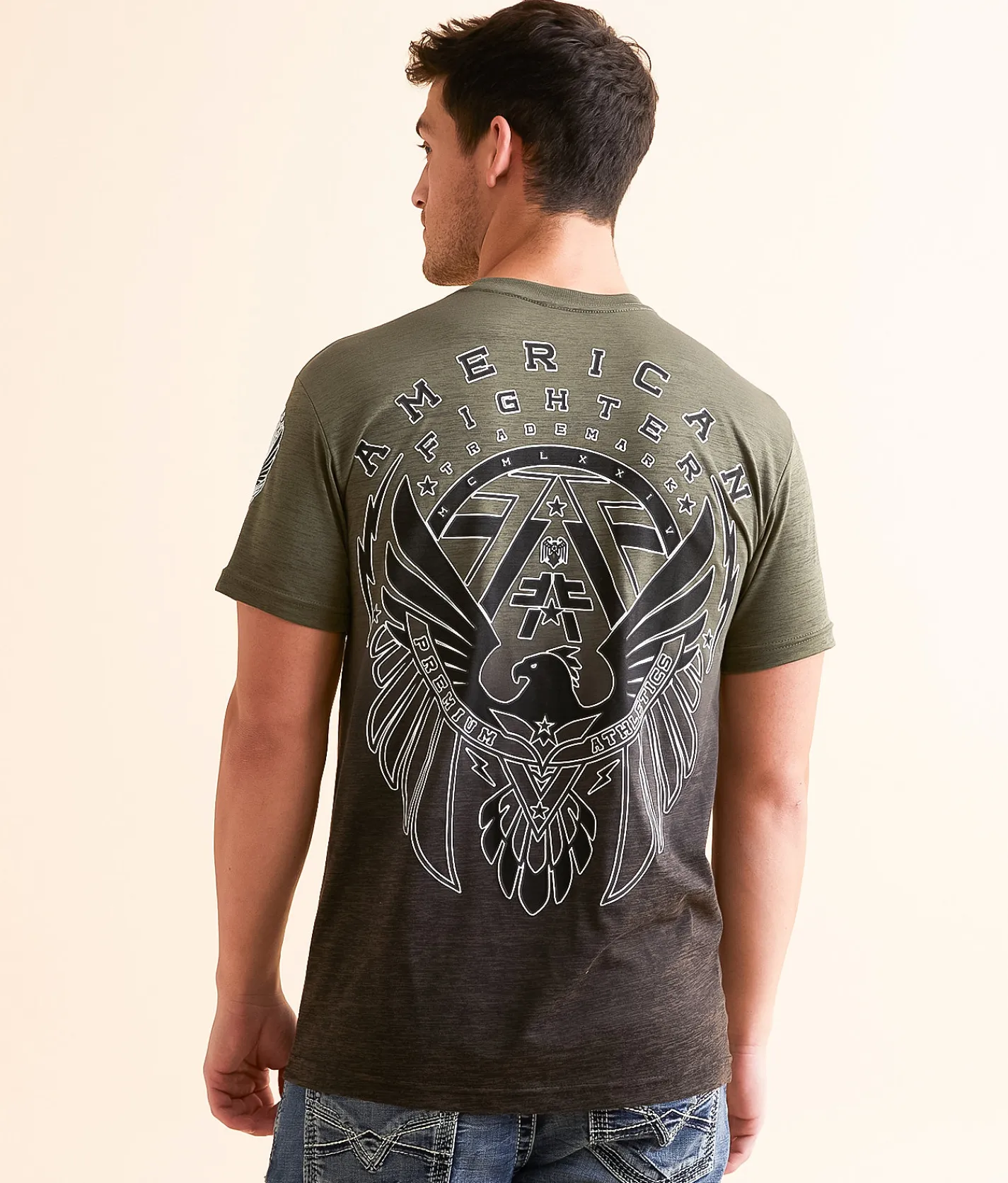 American Fighter Enders T-Shirt Four Lf Clover Forest Nt Clearance