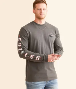 Sullen End Of The Road T-Shirt Gunmetal Outlet