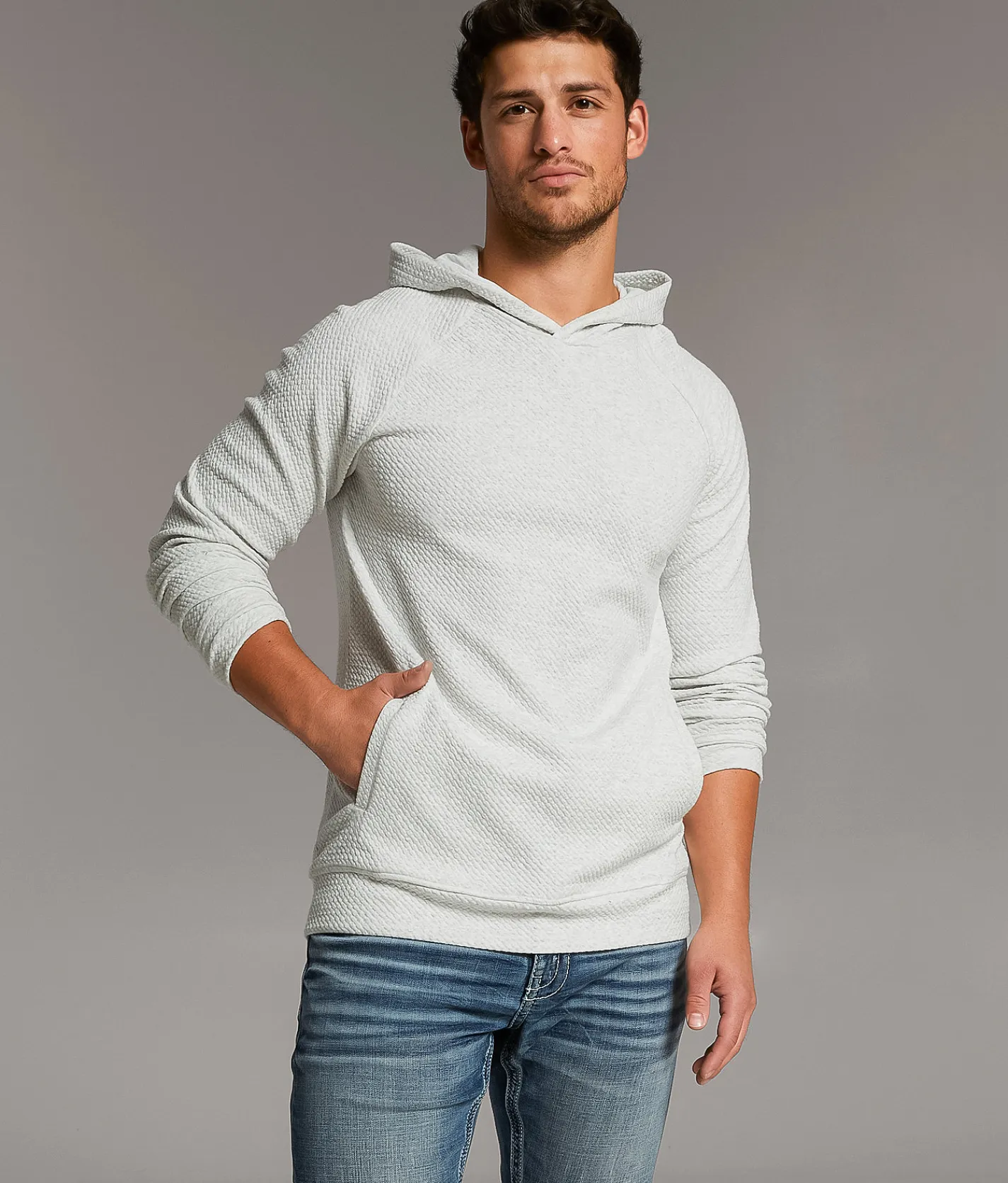Tops | BKE Engels Performance Hoodie Oatmeal Heather