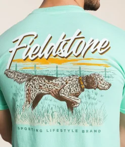 Graphic T-Shirts | Fieldstone English Setter T-Shirt Island Reef