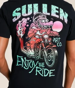 Tops|Graphic T-Shirts | Sullen Enjoy The Ride T-Shirt Obsidian