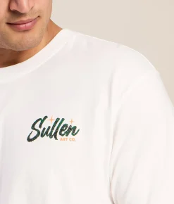 Sullen Enjoy The View T-Shirt Antique White Discount