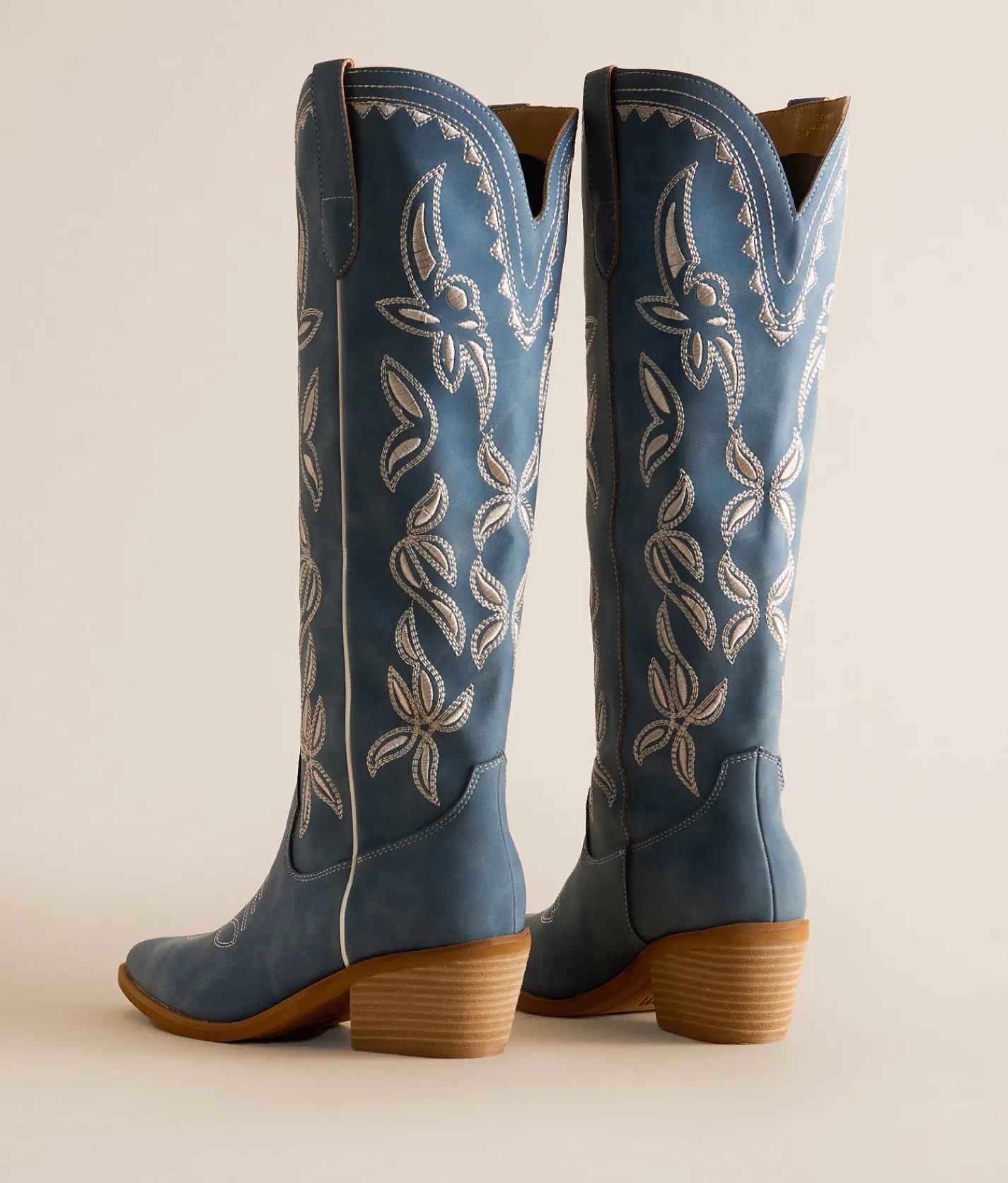 Mi.iM Enora Tall Western Boot Blue Discount