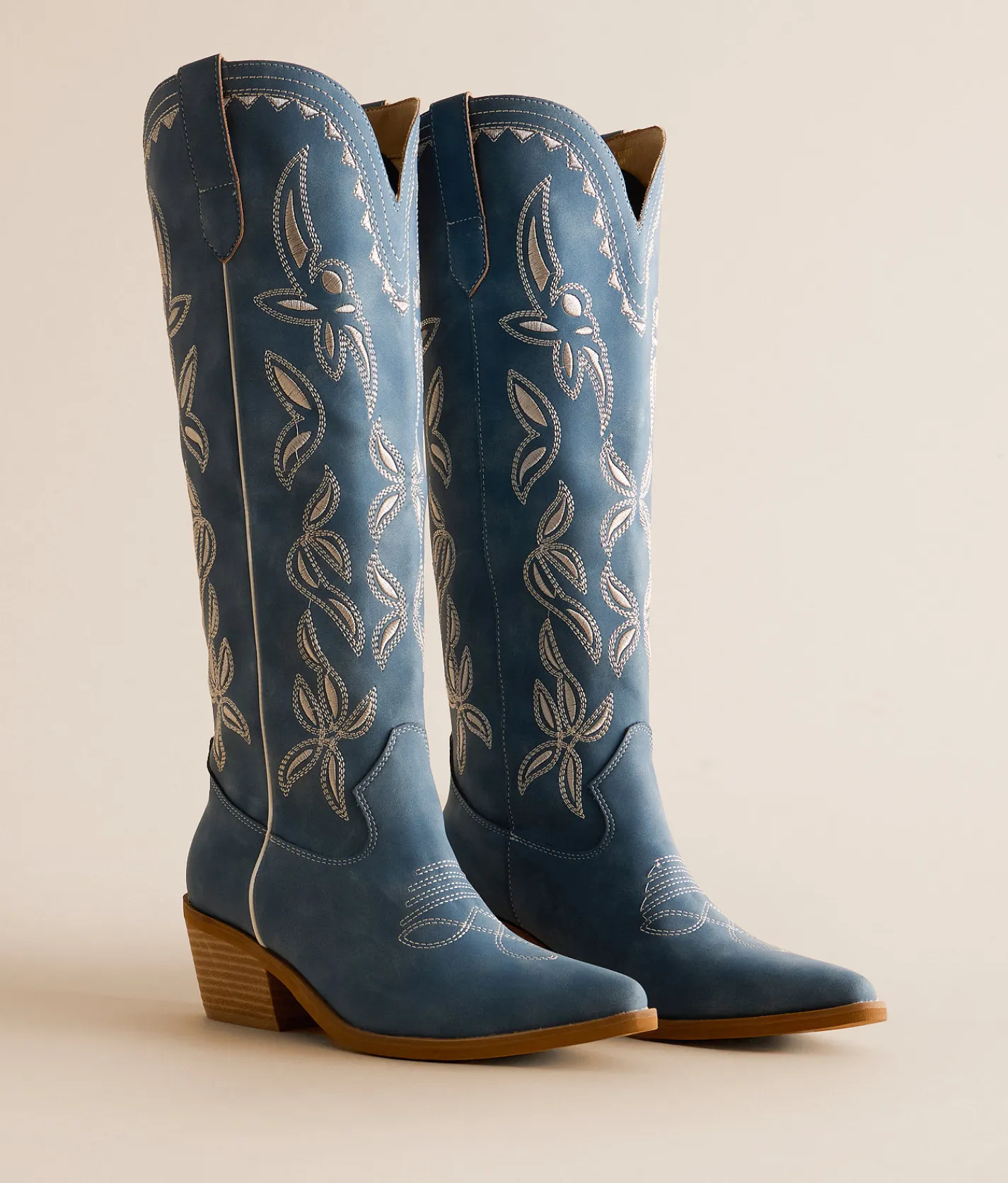 Mi.iM Enora Tall Western Boot Blue Discount