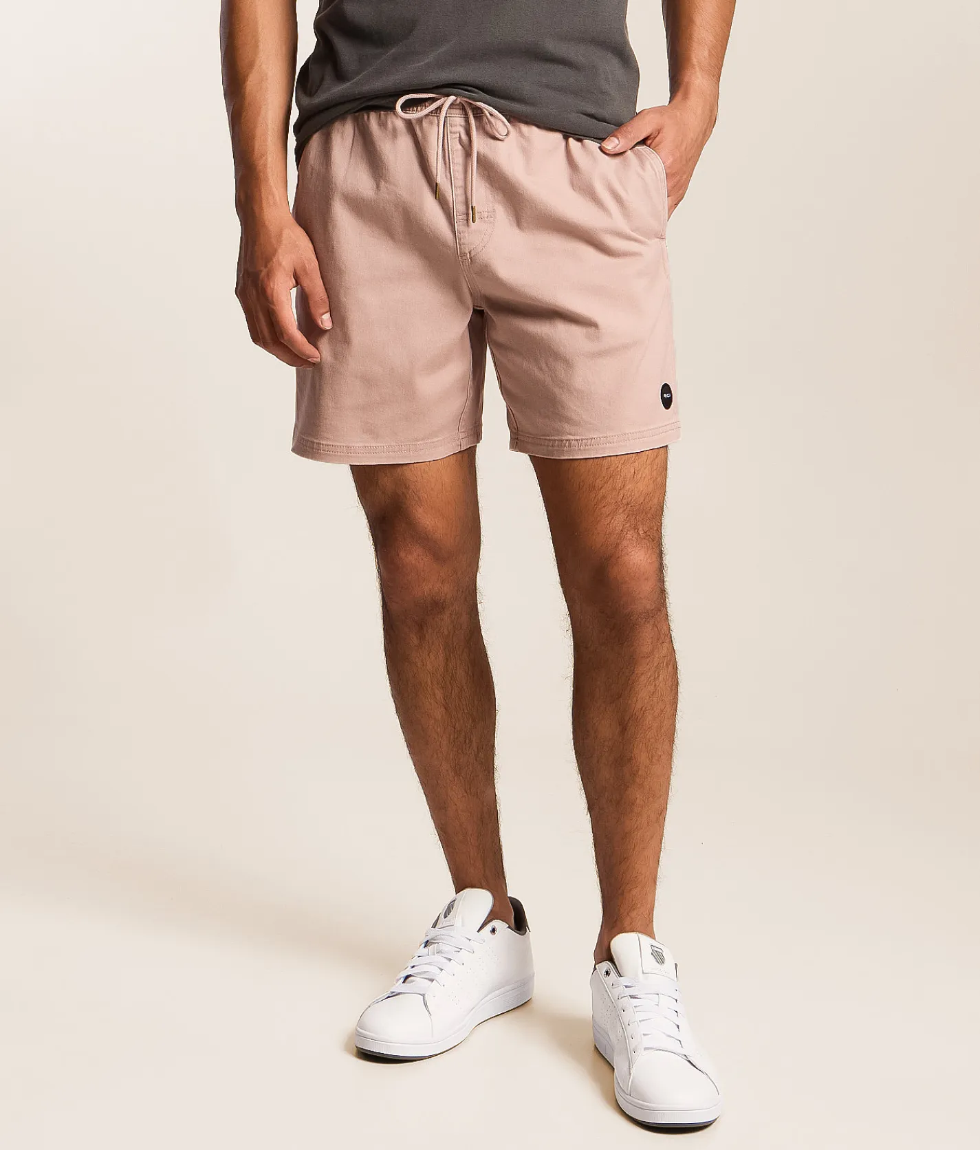 Bottoms|Shorts | RVCA Escape Stretch Short Pale Mauve