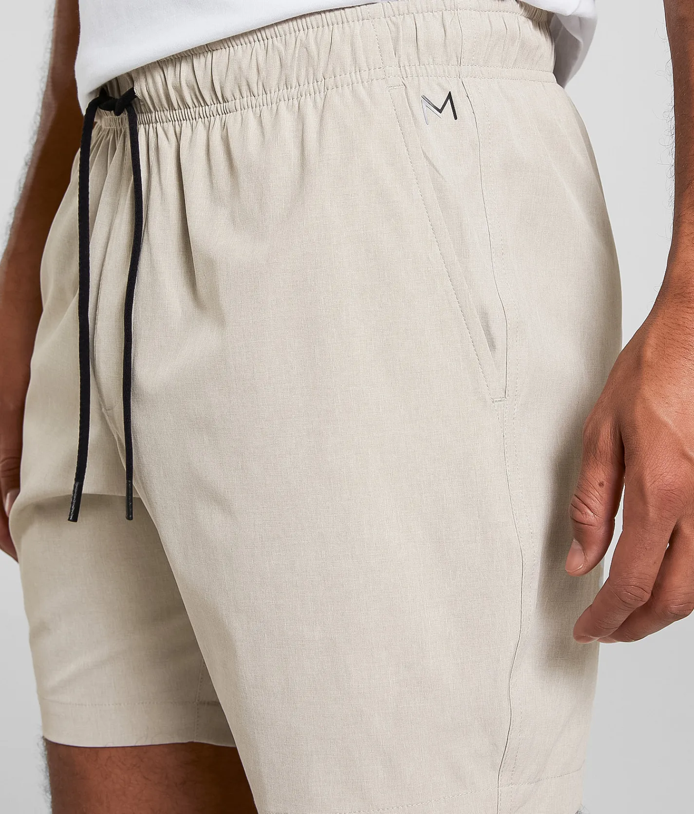 Bottoms | Maven Co-op Essential Bow Performance Stretch Short Khaki