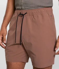 Activewear|Shorts | Maven Co-op Essential Bow Performance Stretch Short Rose