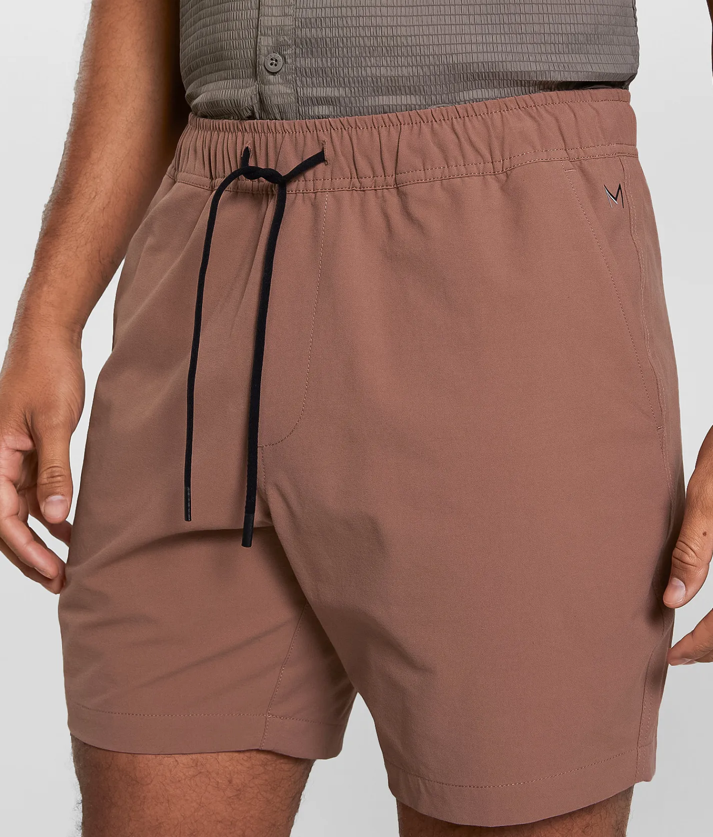 Activewear|Shorts | Maven Co-op Essential Bow Performance Stretch Short Rose