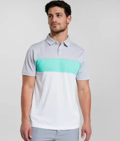 Maven Co-op Essential Club Performance Polo Bright Teal Discount