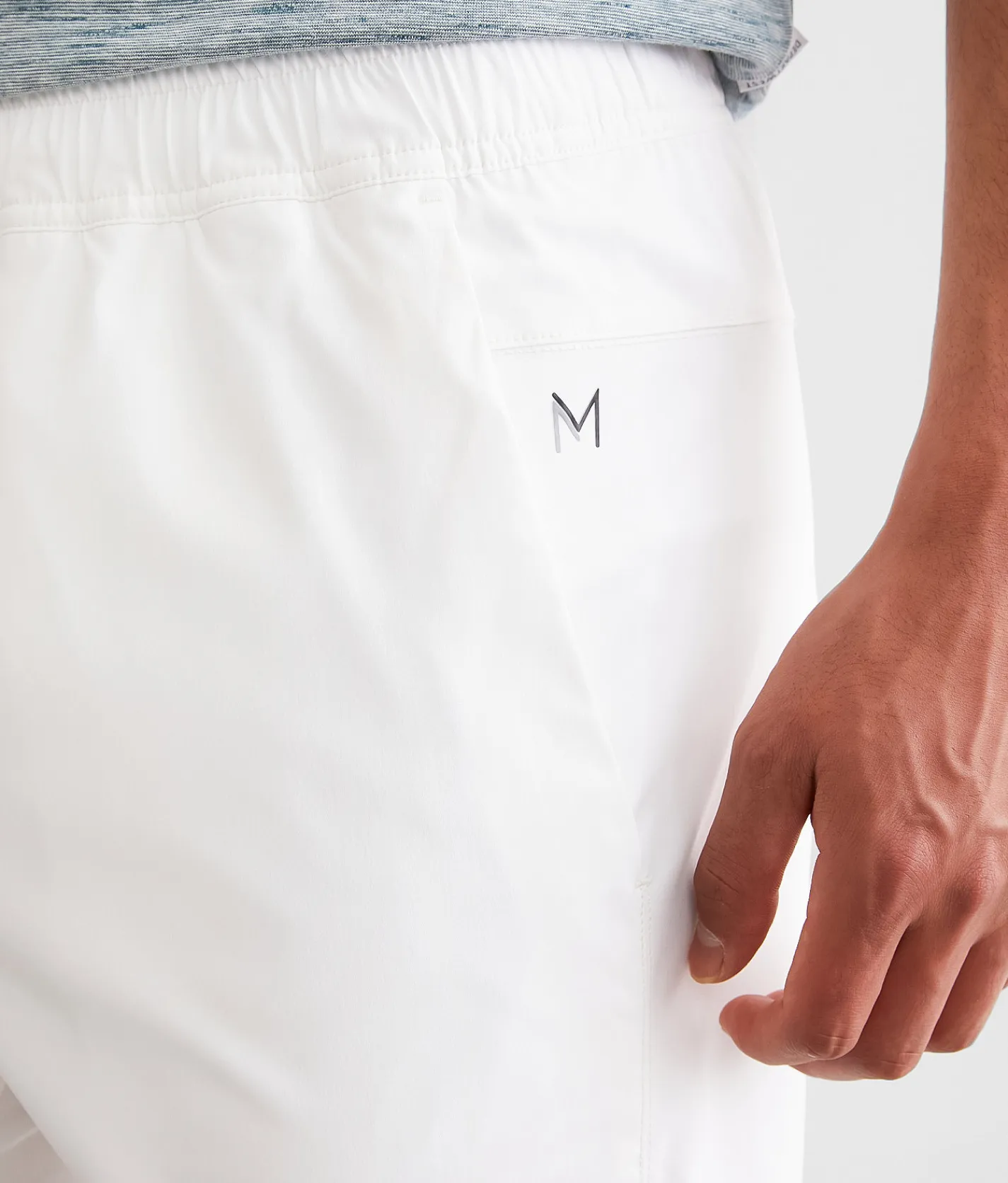 Bottoms|Activewear | Maven Co-op Essential Performance Stretch Short White