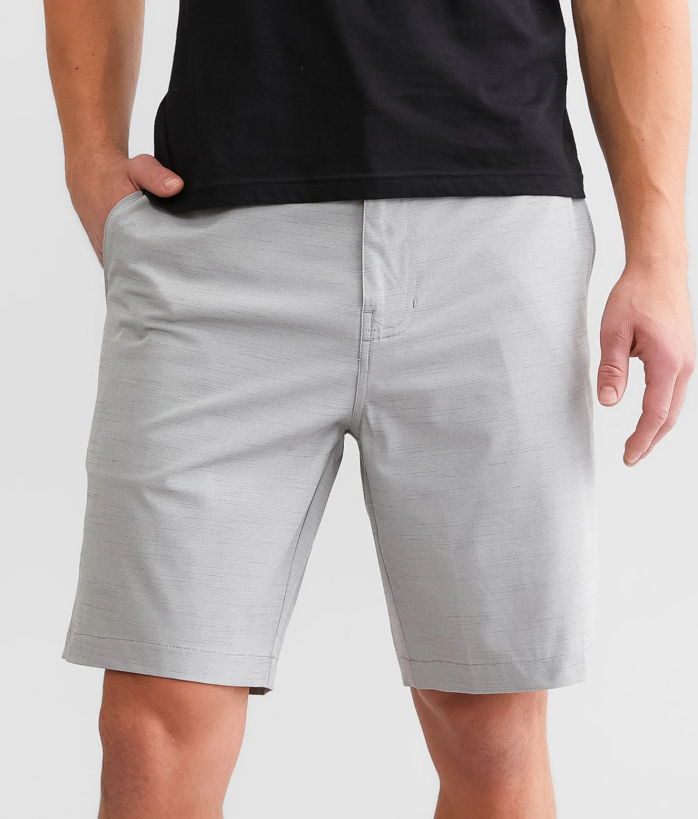 Maven Co-op Essential Performance Stretch Short Light Grey