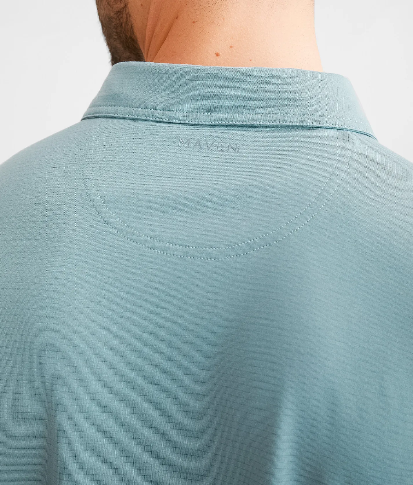 Activewear | Maven Co-op Essential Performance Stretch Polo Dusty Teal