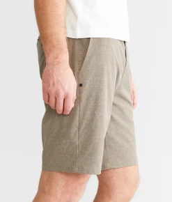 Maven Co-op Essential Performance Stretch Short Brown New