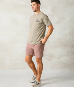 Maven Co-op Essential Performance Stretch Short Deep Red Sale