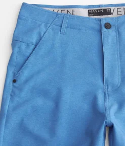 Bottoms|Shorts | Maven Co-op Essential Performance Stretch Short Bright Blue