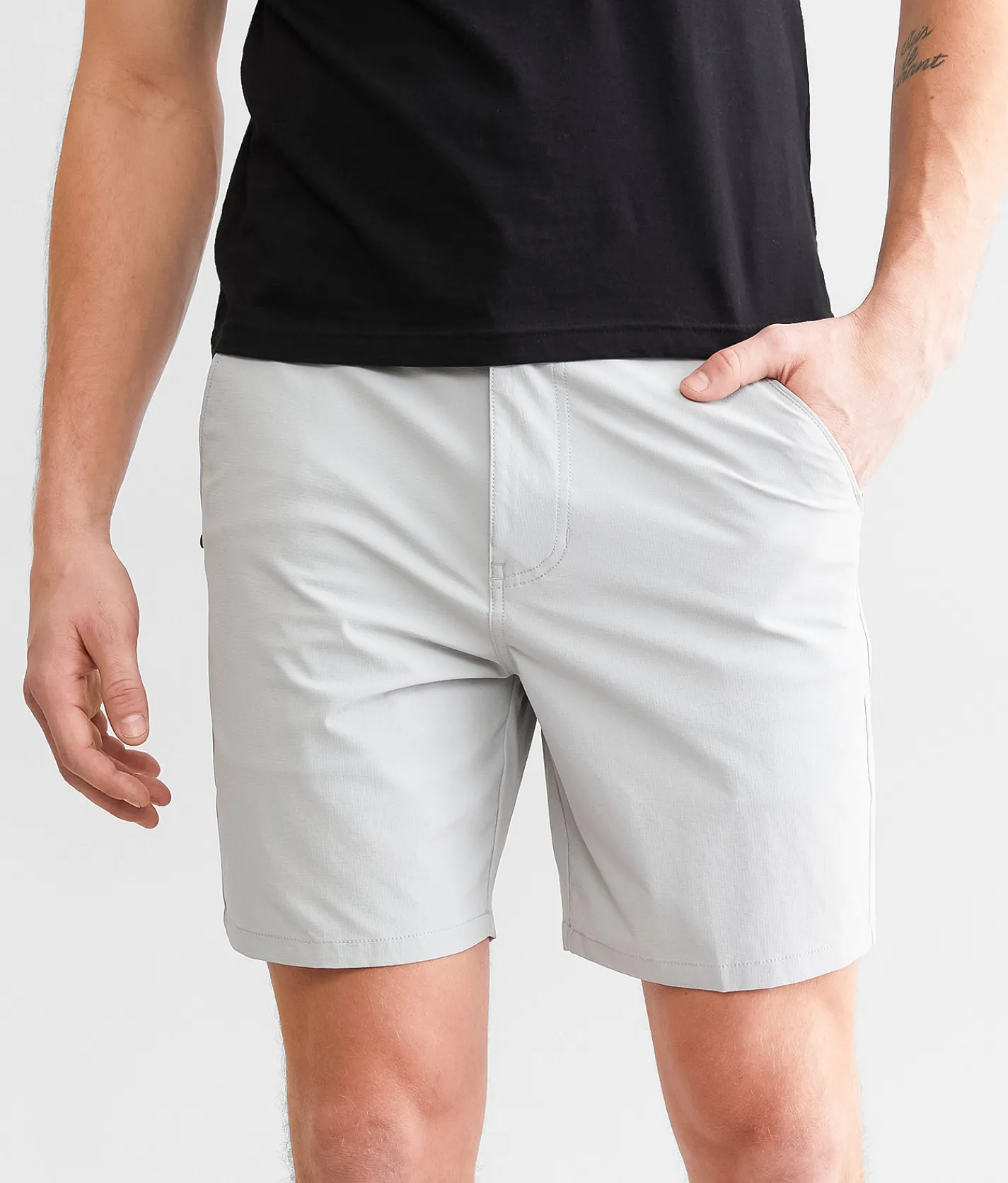 Bottoms|Shorts | Maven Co-op Essential Performance Stretch Short Mirage Grey
