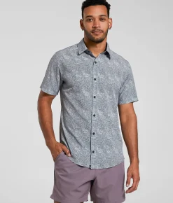 Tops | Maven Co-op Essential Standard Performance Stretch Shirt Grey