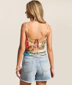 Tops | Free People Estella Tank Top Midnight Combo