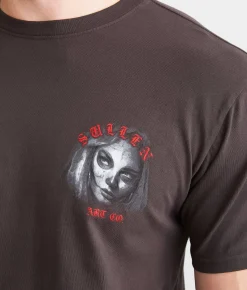 Graphic T-Shirts | Sullen Eternal Heart T-Shirt Vintage Black