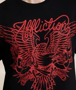 Tops|Graphic T-Shirts | Affliction Eternal Scrap T-Shirt Black