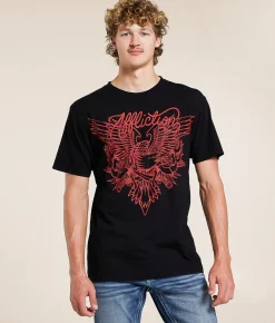Tops|Graphic T-Shirts | Affliction Eternal Scrap T-Shirt Black