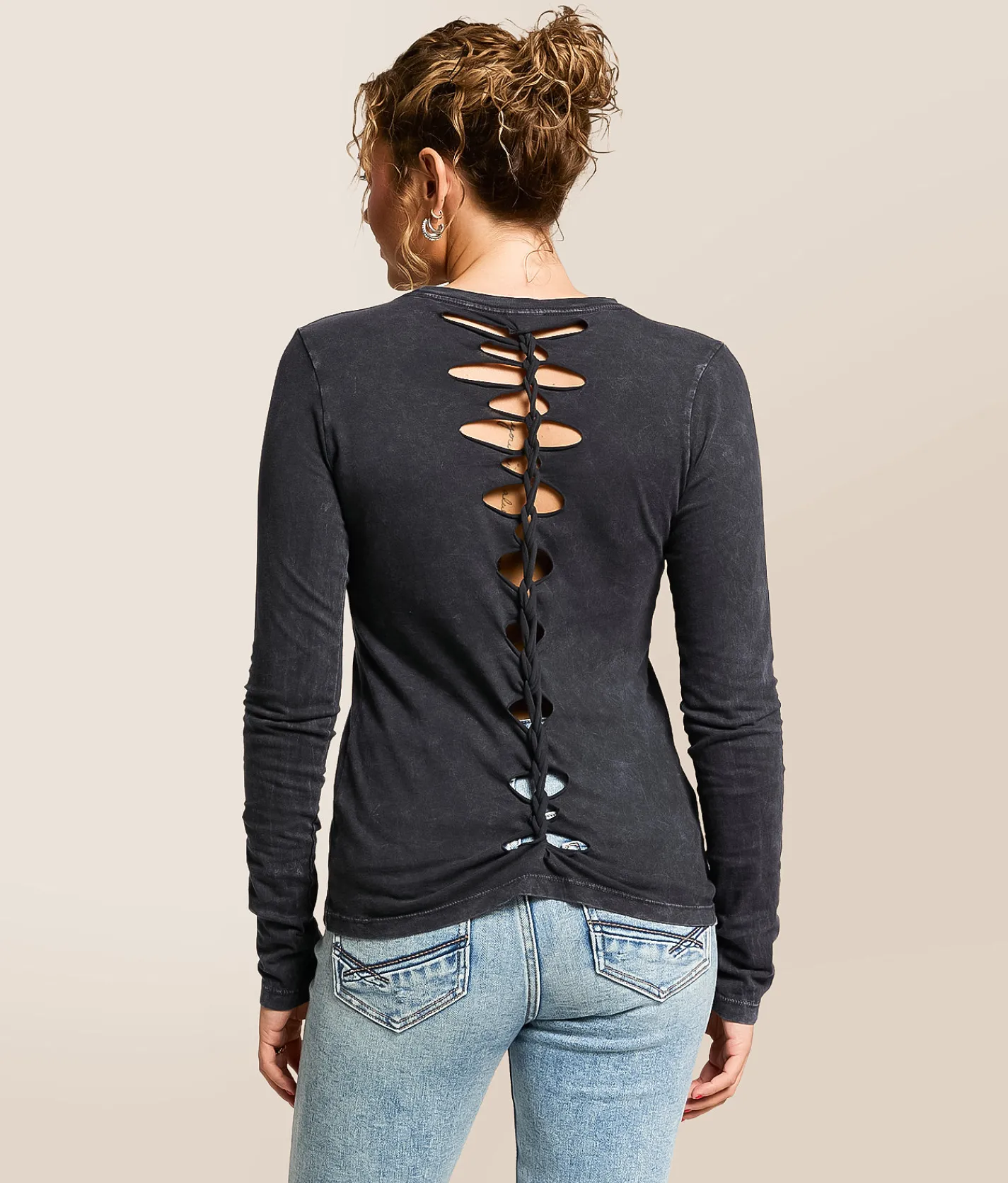 Tops | Affliction Eternal Throne T-Shirt Black Lava Wash