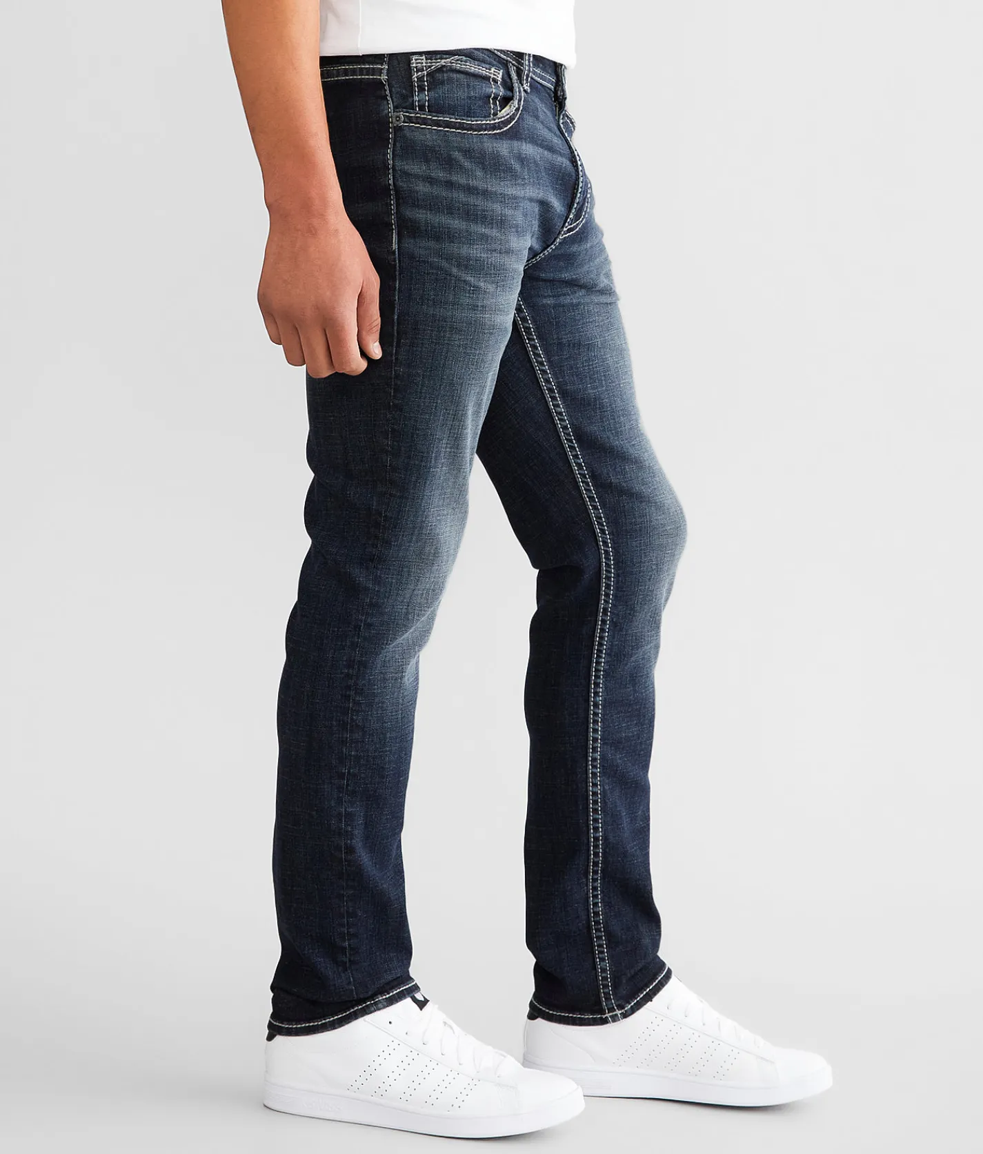 Sale Jeans|Bottoms | BKE Ethan Straight Stretch Jean Beacon