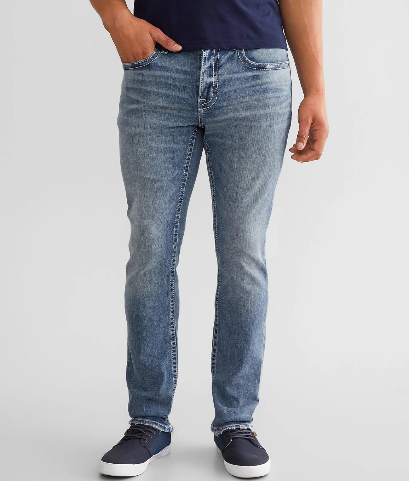 Bottoms|Jeans | BKE Ethan Straight Stretch Jean Dredge