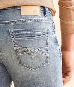 BKE Ethan Straight Stretch Jean Cortona Outlet