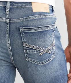 BKE Ethan Straight Stretch Jean Alcorn Hot