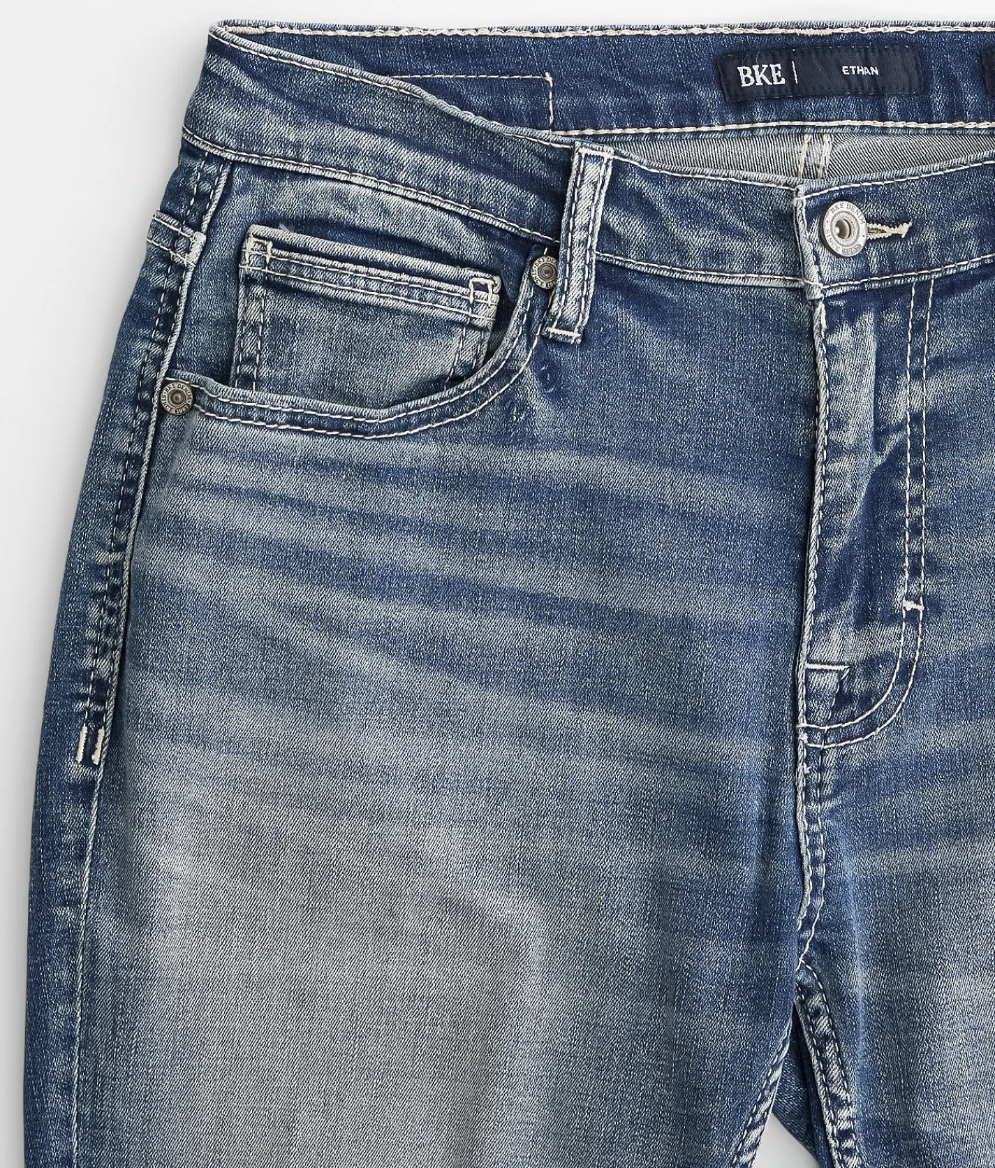 BKE Ethan Straight Stretch Jean Alcorn Hot