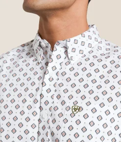 Ariat Evan Classic Shirt White Outlet
