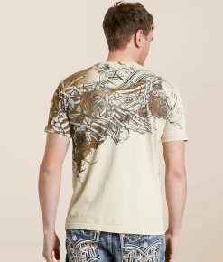 Graphic T-Shirts | Affliction Everlasting T-Shirt Light Tobacco