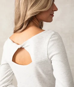 Tops | Buckle Black Everly Ribbed Top Frostbite