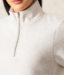 Buckle Black Everst Quarter Zip Pullover Lt Heather Grey