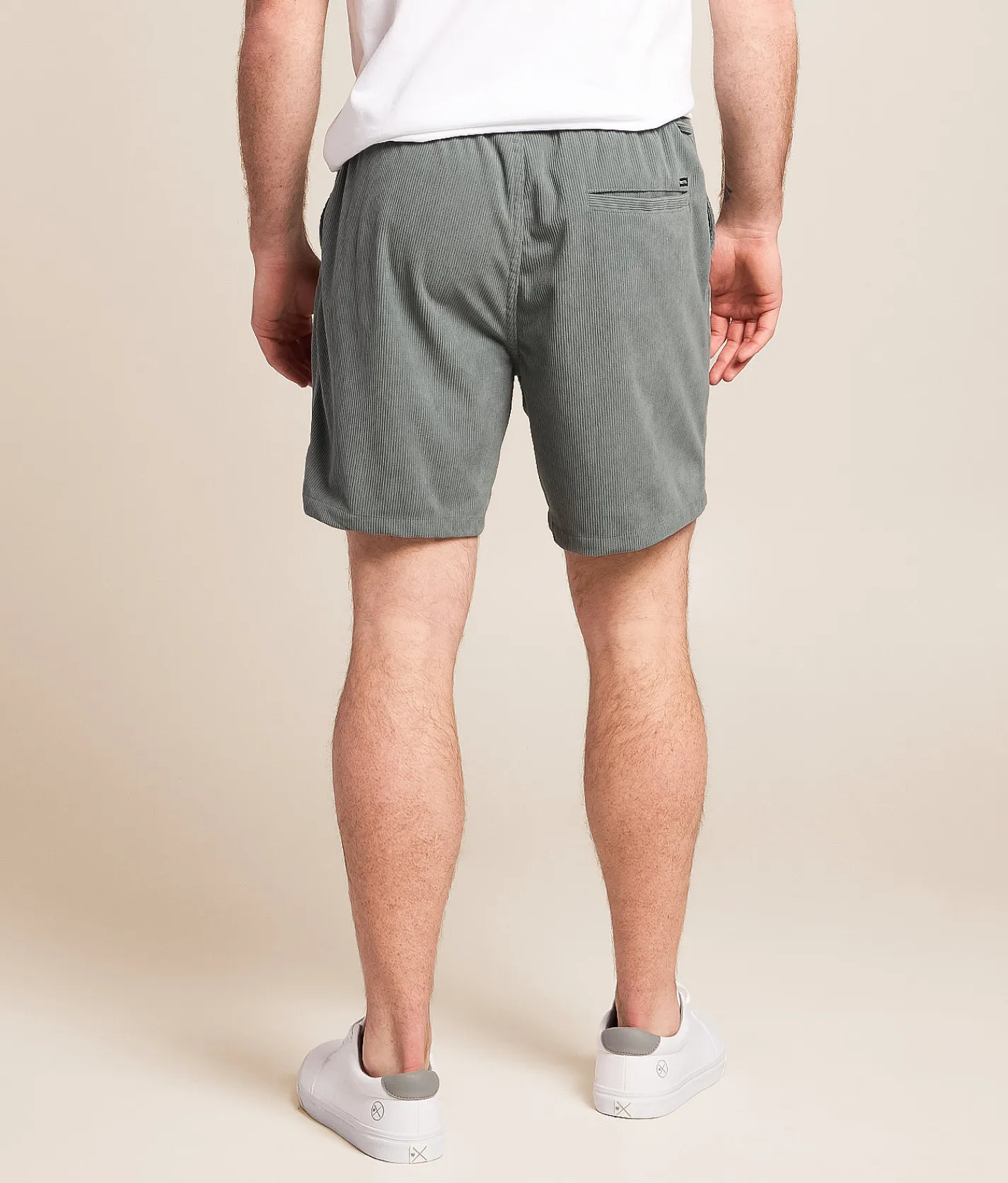 Brixton Everyday Corduroy Short Whitecap Discount