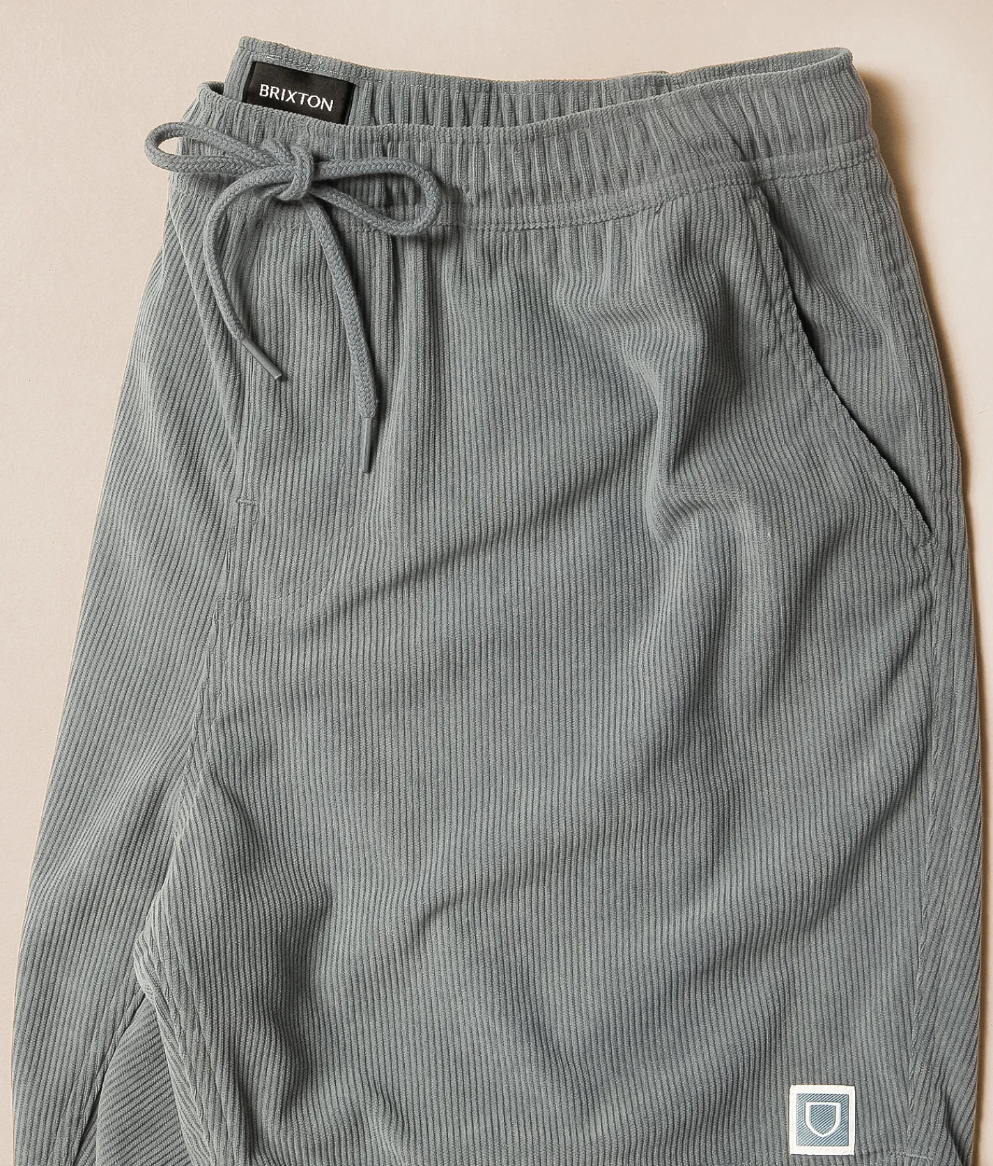 Bottoms | Brixton Everyday Corduroy Short Whitecap