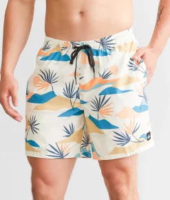 Quiksilver Everyday Volley Swim Trunks Fiery Coral
