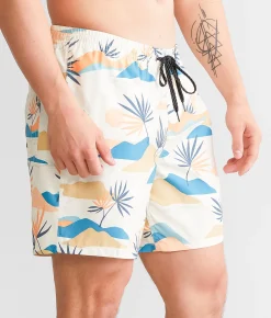 Quiksilver Everyday Volley Swim Trunks Fiery Coral