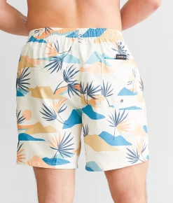 Quiksilver Everyday Volley Swim Trunks Fiery Coral