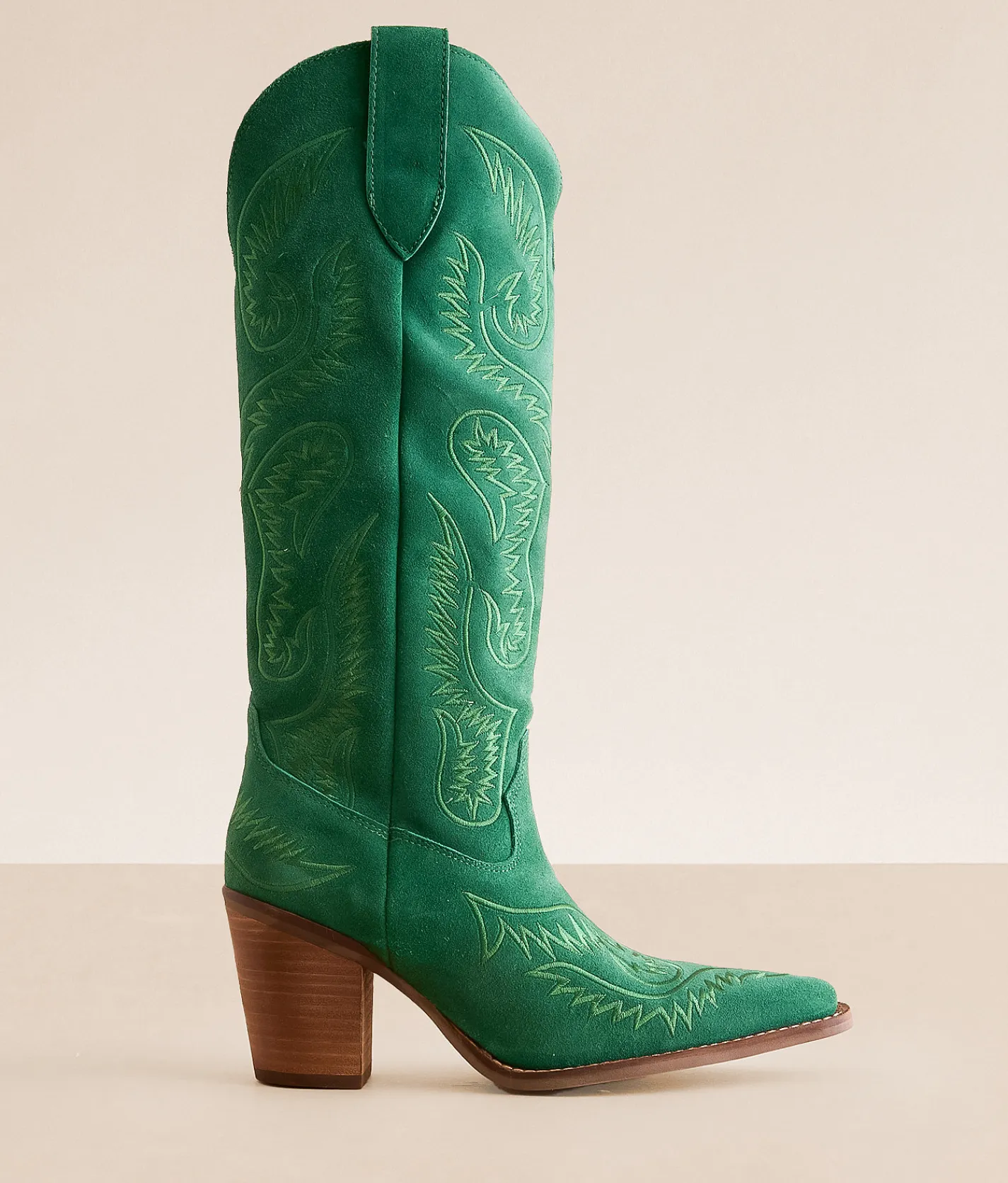 Dingo Evita Leather Western Boot White Discount