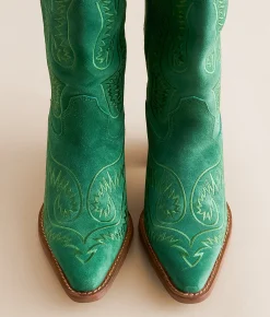 Dingo Evita Leather Western Boot White Discount